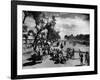 Sikhs Migrating to the Hindu Section of Punjab After the Division of India-Margaret Bourke-White-Framed Photographic Print