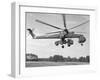 Sikorsky Ch-54 Skycrane in Flight-null-Framed Photographic Print