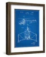 Sikorsky Helicopter Patent-null-Framed Art Print