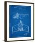 Sikorsky Helicopter Patent-null-Framed Art Print
