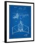 Sikorsky Helicopter Patent-null-Framed Art Print