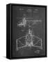 Sikorsky Helicopter Patent-null-Framed Stretched Canvas