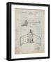 Sikorsky Helicopter Patent-Cole Borders-Framed Art Print