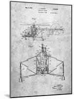 Sikorsky Helicopter Patent-Cole Borders-Mounted Art Print