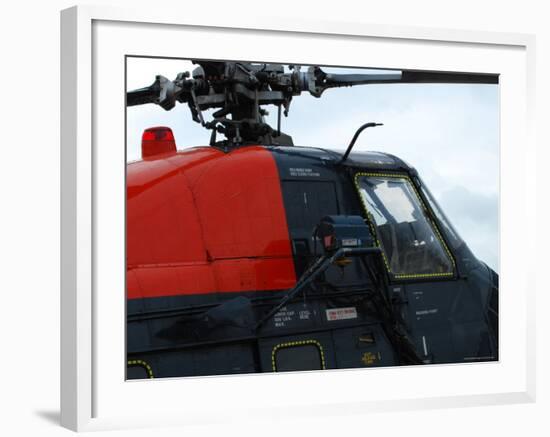 Sikorsky HSS-1 Seabat Helicopter of the Belgian Air Force-Stocktrek Images-Framed Photographic Print