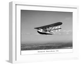 Sikorsky S-40, Miami to Havana, 1932-Clyde Sunderland-Framed Art Print