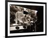 Sikuku the Cheetah Peers into a Car at Woburn Wild Animal Kingdom Bedfordshire, July 1970-null-Framed Photographic Print