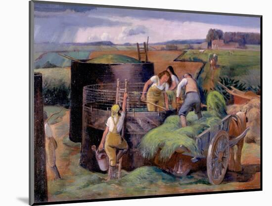 Silage, C.1940-James Bateman-Mounted Giclee Print