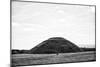Silbury Hill with Two Lone Figures and Fields-Rory Garforth-Mounted Photographic Print