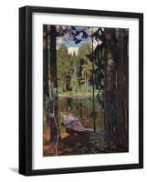 Silence, 1908-Arkadi Rylow-Framed Giclee Print