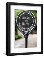 Silence and Respect-Steve Gadomski-Framed Photographic Print