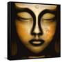 Silence-Christine Ganz-Framed Stretched Canvas