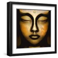 Silence-Christine Ganz-Framed Art Print