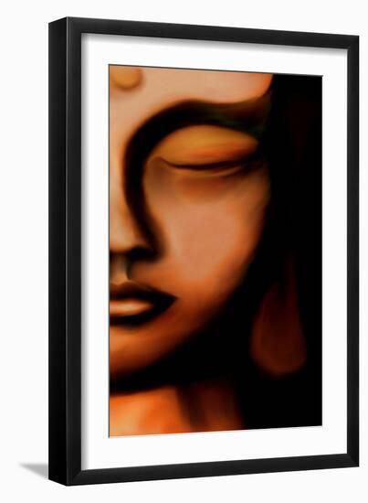 Silence-Christine Ganz-Framed Art Print