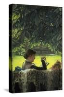 Silence-James Jacques Tissot-Stretched Canvas