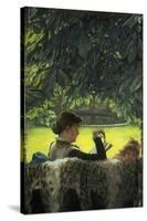 Silence-James Jacques Tissot-Stretched Canvas