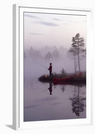 Silent Angling-Peter Lilja-Framed Giclee Print