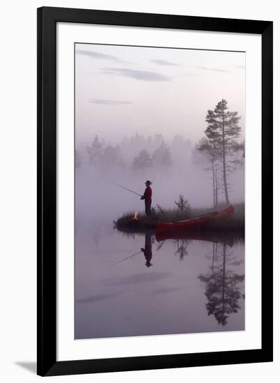 Silent Angling-Peter Lilja-Framed Giclee Print