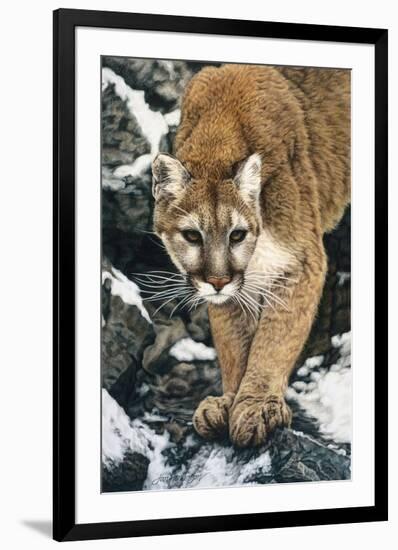 Silent Approach-Jan Henderson-Framed Art Print