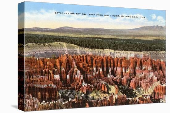 Silent City, Bryce Canyon, Utah-null-Stretched Canvas