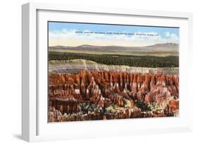 Silent City, Bryce Canyon, Utah-null-Framed Art Print