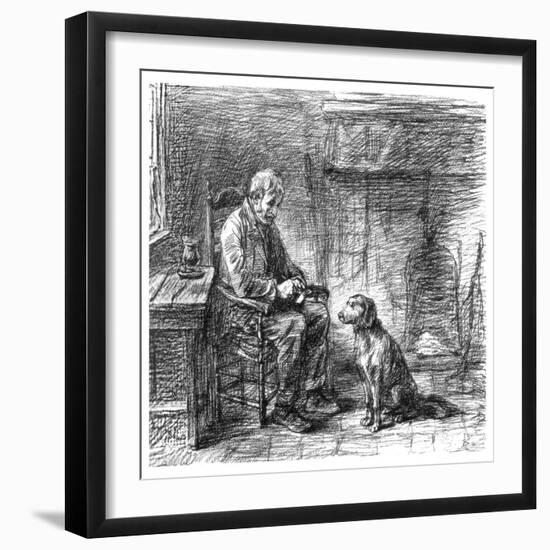 Silent Company, C1880-1882-Jozef Israels-Framed Giclee Print