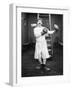 Silent Film Still: Boxing-null-Framed Giclee Print