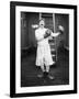 Silent Film Still: Boxing-null-Framed Giclee Print