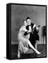 Silent Film Still: Couples-null-Framed Stretched Canvas