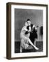 Silent Film Still: Couples-null-Framed Photographic Print