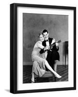 Silent Film Still: Couples-null-Framed Photographic Print