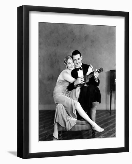 Silent Film Still: Couples-null-Framed Photographic Print