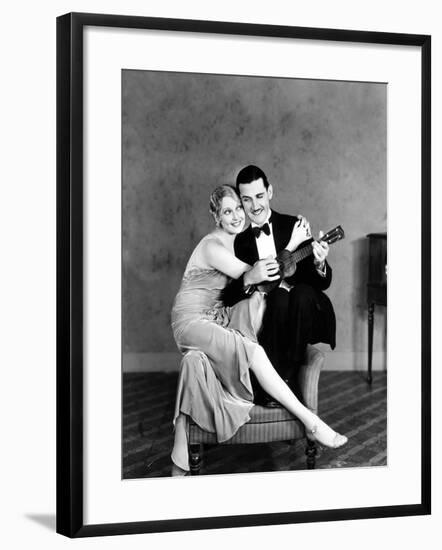 Silent Film Still: Couples-null-Framed Photographic Print