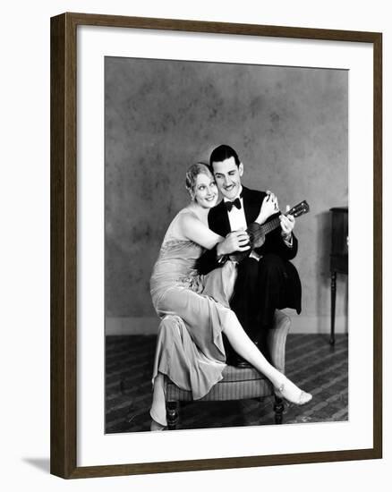 Silent Film Still: Couples-null-Framed Photographic Print