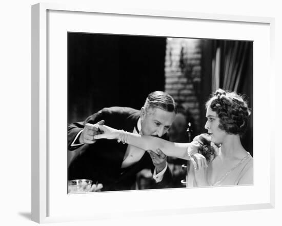 Silent Film Still: Couples-null-Framed Photographic Print