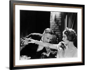 Silent Film Still: Couples-null-Framed Photographic Print