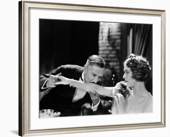 Silent Film Still: Couples-null-Framed Photographic Print