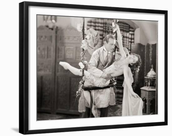 Silent Film Still: Couples-null-Framed Giclee Print