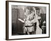 Silent Film Still: Couples-null-Framed Giclee Print