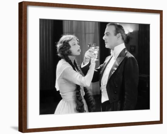 Silent Film Still: Drinking-null-Framed Photographic Print