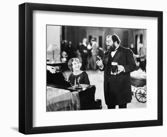 Silent Film Still: Drinking-null-Framed Giclee Print