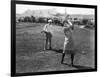 Silent Film Still: Golf-null-Framed Giclee Print