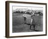 Silent Film Still: Golf-null-Framed Giclee Print