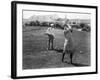 Silent Film Still: Golf-null-Framed Giclee Print