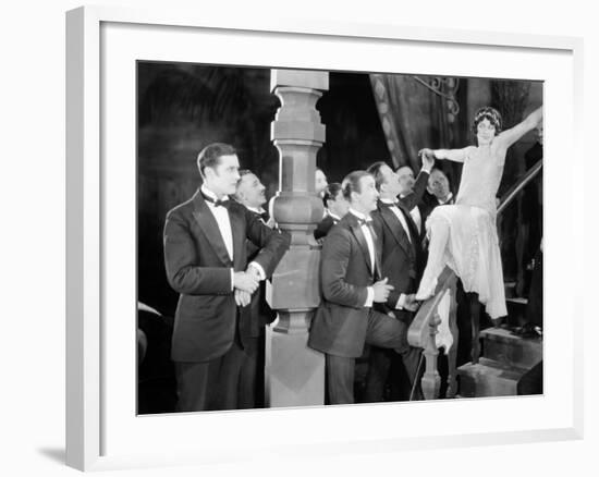 Silent Film Still: Parties-null-Framed Photographic Print