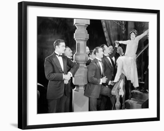 Silent Film Still: Parties-null-Framed Photographic Print