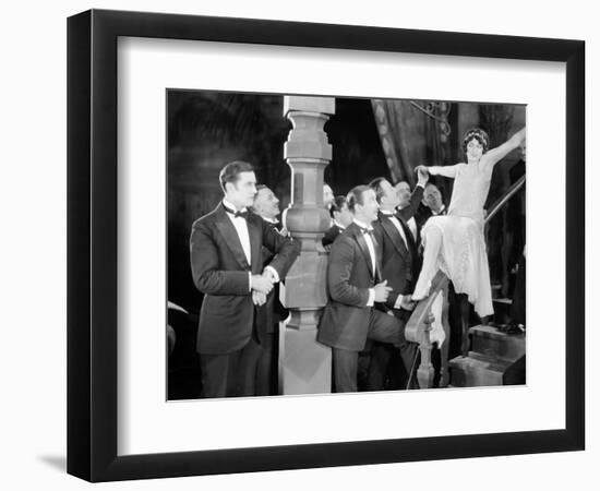 Silent Film Still: Parties-null-Framed Photographic Print