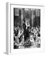 Silent Film Still: Parties-null-Framed Giclee Print