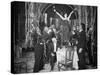 Silent Film Still: Parties-null-Stretched Canvas