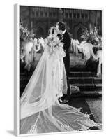 Silent Film Still: Wedding-null-Framed Photographic Print